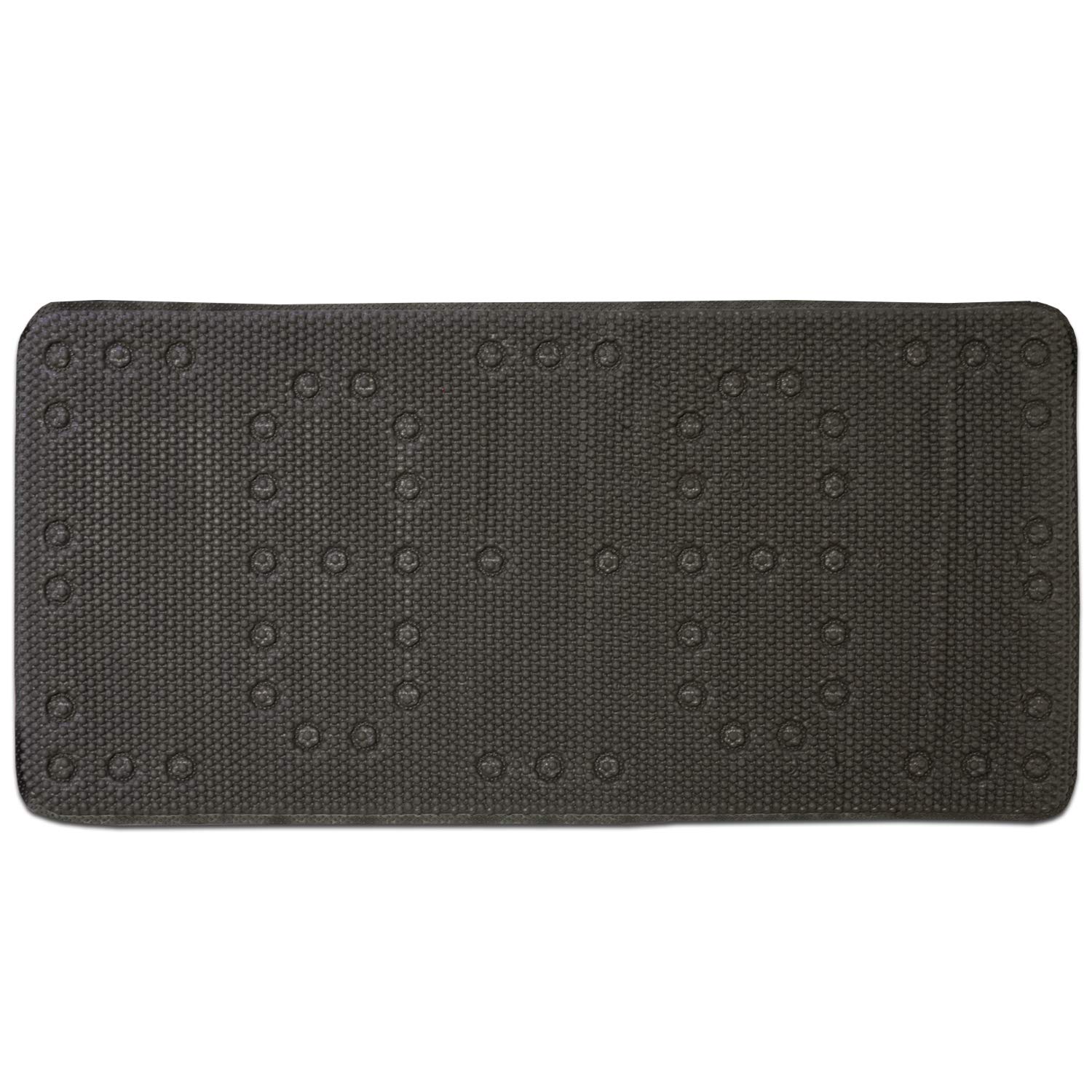 Tapis de baignoire gris élégant haute résistance pour douche