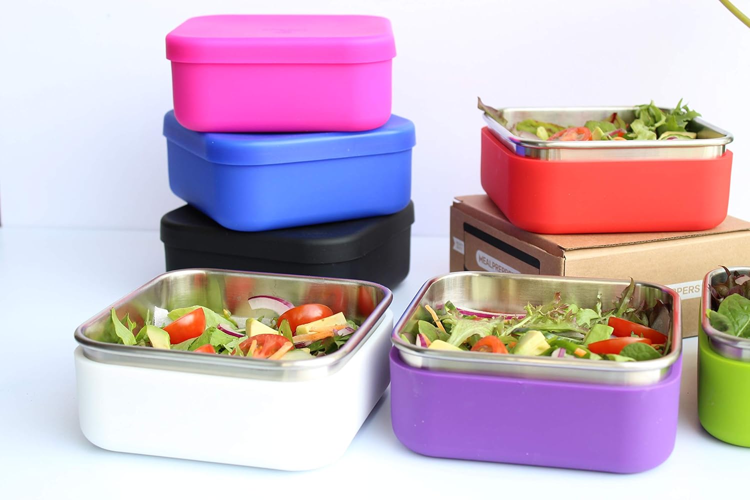 Buy Thermocube 23 oz Stainless Steel Lunch Containers with Leakproof