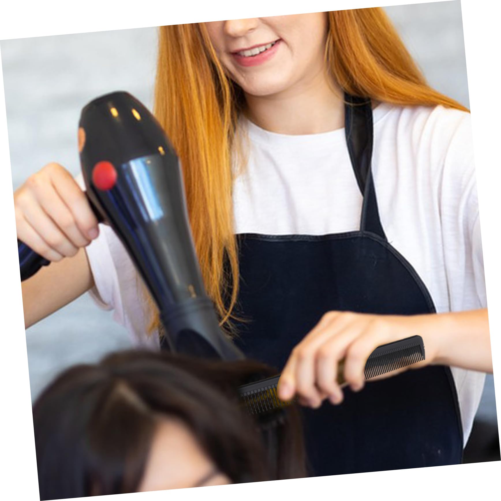 VALICLUD Tijeras para Cortar el Pelo de Peluquería Kit de Tijeras Hogar Herramientas de Corte Negras para Equipo de Peluquería