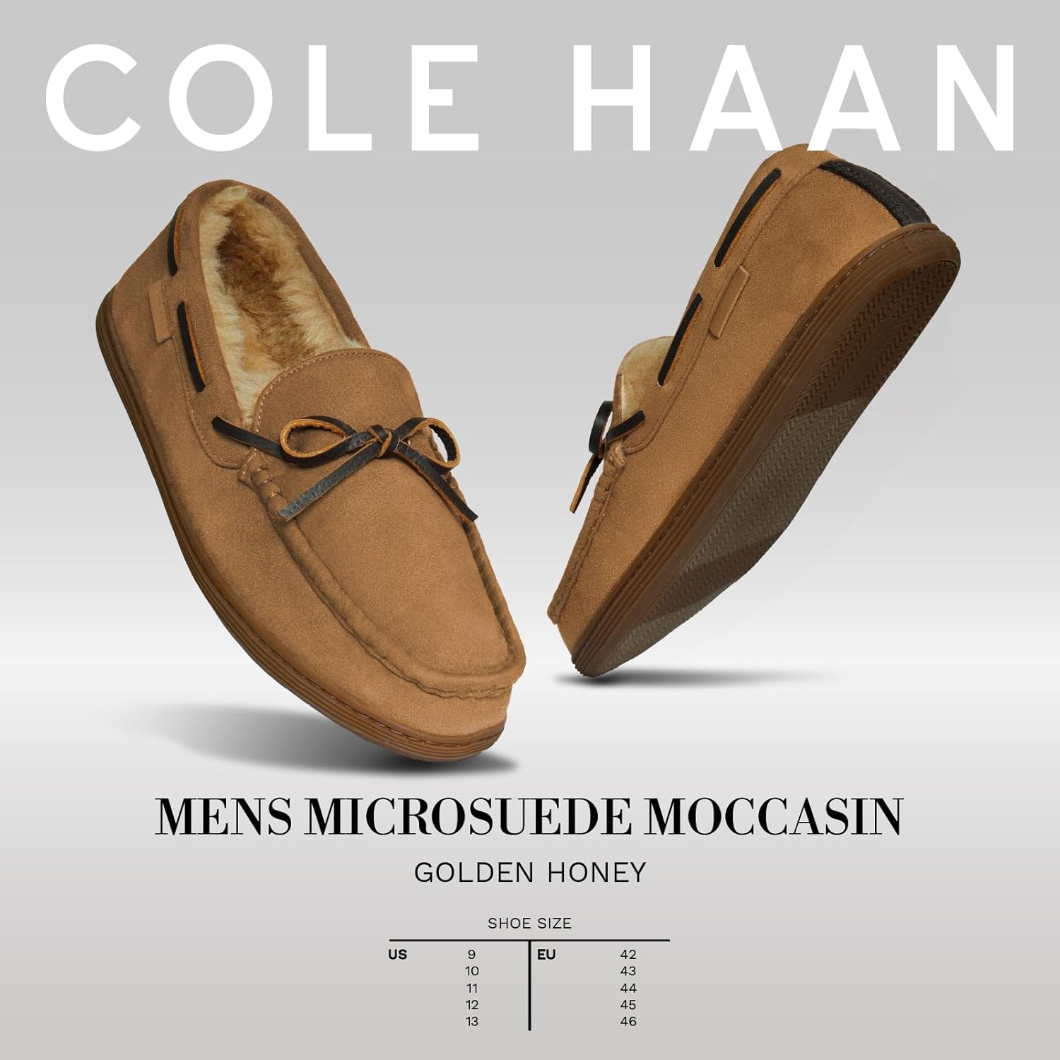 Cole Haan Men's Classic Slip-on Microsuede Moccasin