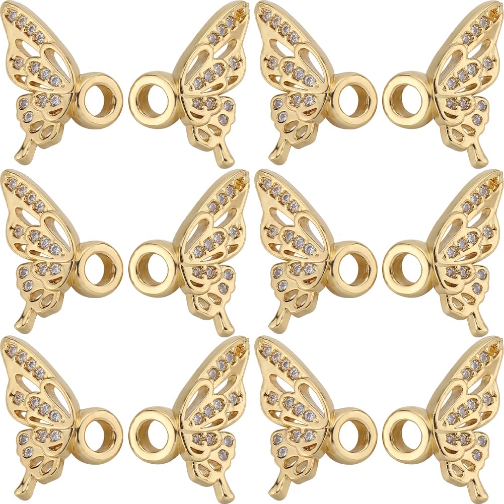 Perles papillon en vrac et strass pour créer vos bracelets d'été