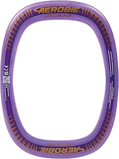 Aerobie Pro Blade Throw Ring, Lightweight Kids Toy for Disc Golf, Backyard Games & More, Outdoor Games for Adults and Family Ages 5 & Up, Purple
