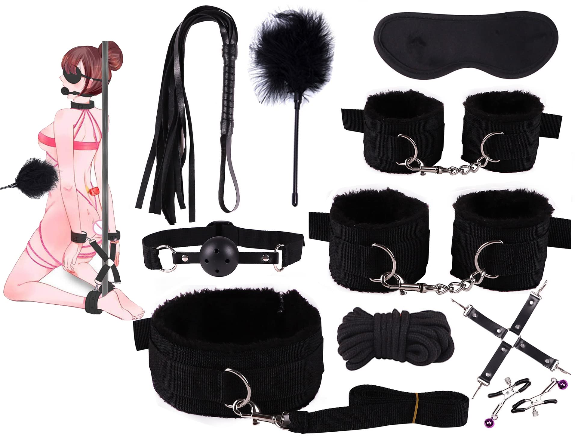 🅑🅓🅢🅜 Un Set di 10 Pezzi di Abbigliamento in Nylon, Regalo Perfetto per Uomini E Donne. ̶̶𝙨̶𝙚̶𝙭̶ ̶𝘽̶𝙖̶𝙣̶𝙙̶𝙖̶𝙜̶𝙚̶ ̶ ̶