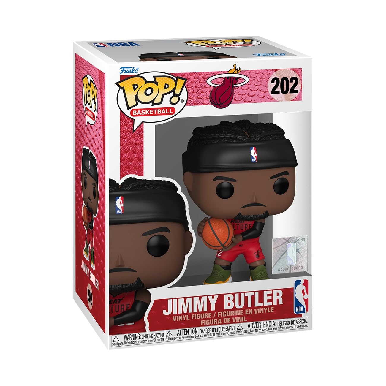 Pop NBA: Miami Heat - Jimmy Butler - (24-25 City Edition) - Collectable Vinyl Figure - Gift Idea - Official Merchandise - Toys for Kids & Adults - Sports Fans - Model Figure for Collectors