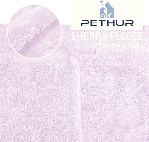 Miniatura 2 de Manta impermeable para perros pequeños, manta de gato pequeño, lavable para protección del sofá, manta suave de forro polar Sherpa para cachorros,