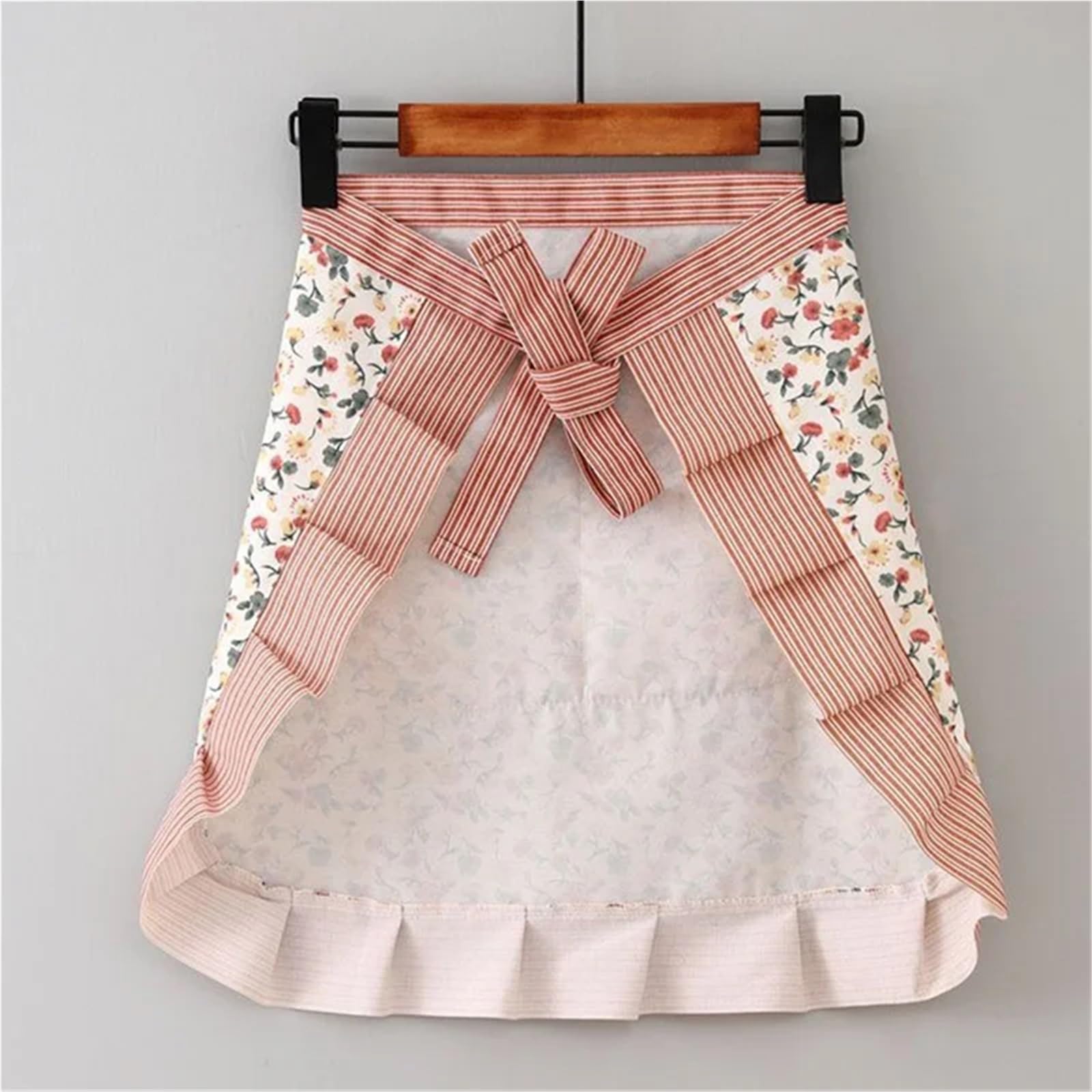 Tabliers demi-bistro Tablier de cuisine taille courte en dentelle, bavoir demi-taille, Costume femme chambre avec for serveuse