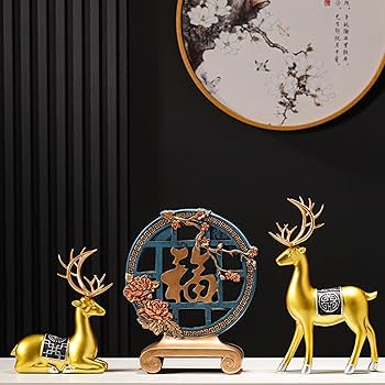 Amazon.co.jp: 麒麟 キリン 置物 金運アップ 招財 風水置物 動物