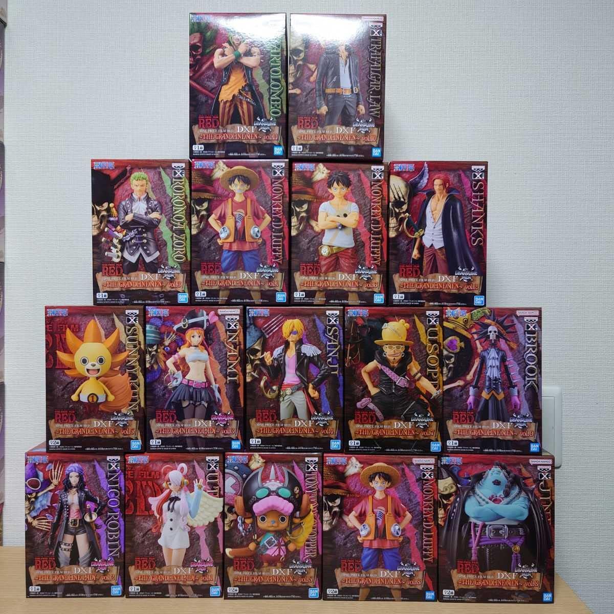 オリジナルデザイン手作り商品 ワンピース【RED】DXFフィギュア ウタ