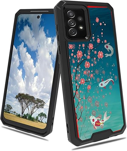 Vista 88 de Para Samsung A53 Caja Del Teléfono 2 En 1 Doble Capa De PC Duro TPU Suave A Prueba De Choques Funda Protectora De Teléfono Para Samsung Galaxy A53