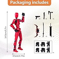 Vista 4 de Action Figure Set, Model 13 Action Figure Multi-Jointed Movable,Gift Box Packaging, a Great for Loved Ones and Friends.