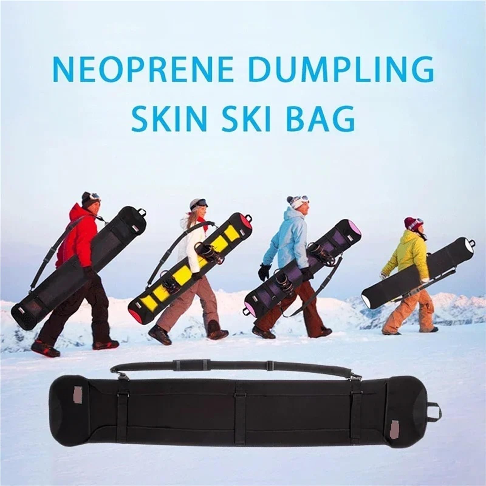 Snowboard Tasche Mono Board Skiing Easy Carry Bag Plate Outdoor Snowboard Scratch Resistant Protective Cover Sports Storage Accessories