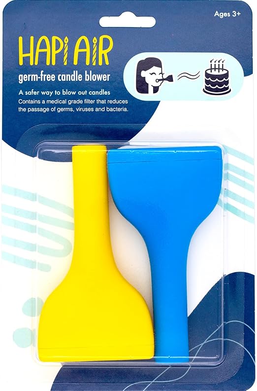 Hapi Air Birthday Candle Blower Fun and Safe for Kids and