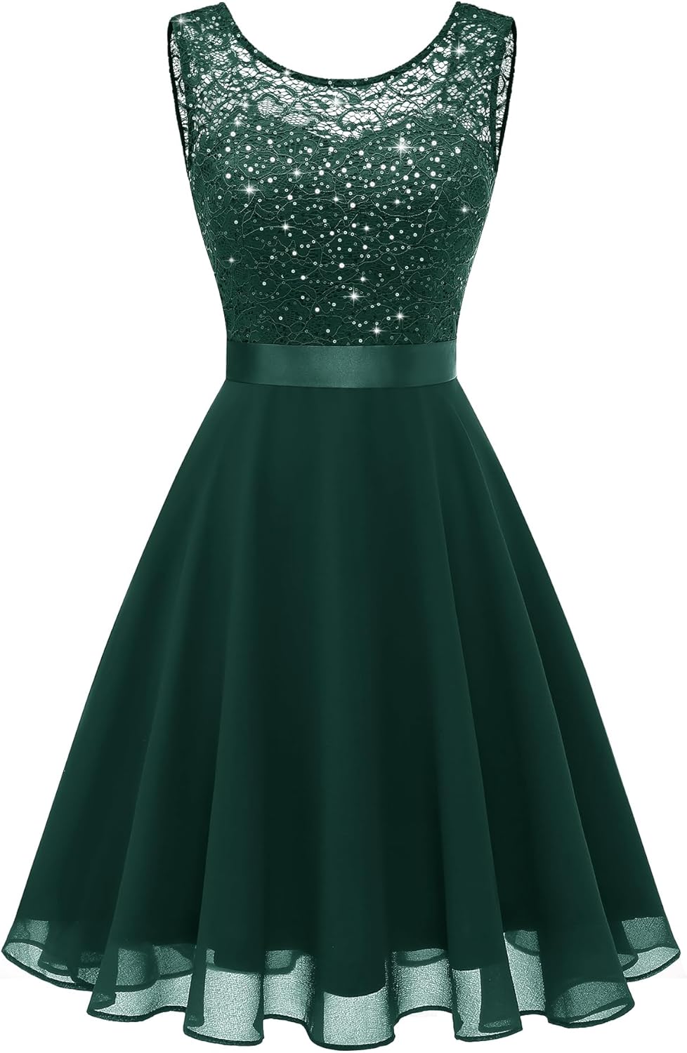 Darkgreen Sequin