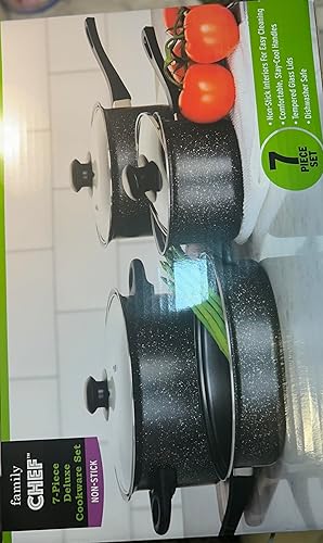 Miniatura 3 de Juego de utensilios de cocina de lujo de 7 piezas