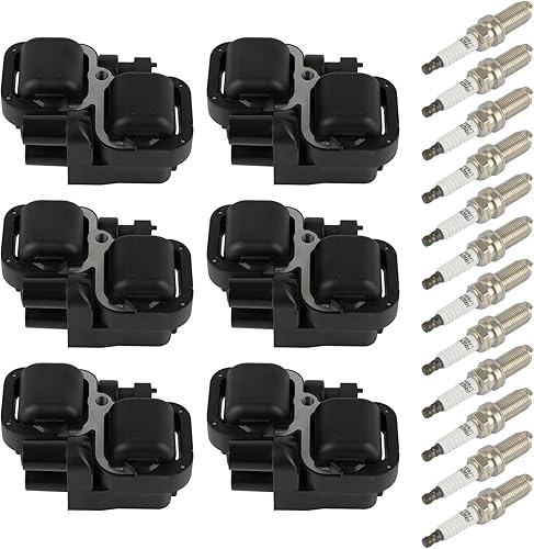 Vista 203 de ECCPP Bobinas de encendido portátiles de repuesto para automóvil compatibles con Infiniti I30/para Nissan Maxima 3.0L V6 2000-2001 Reemplazo