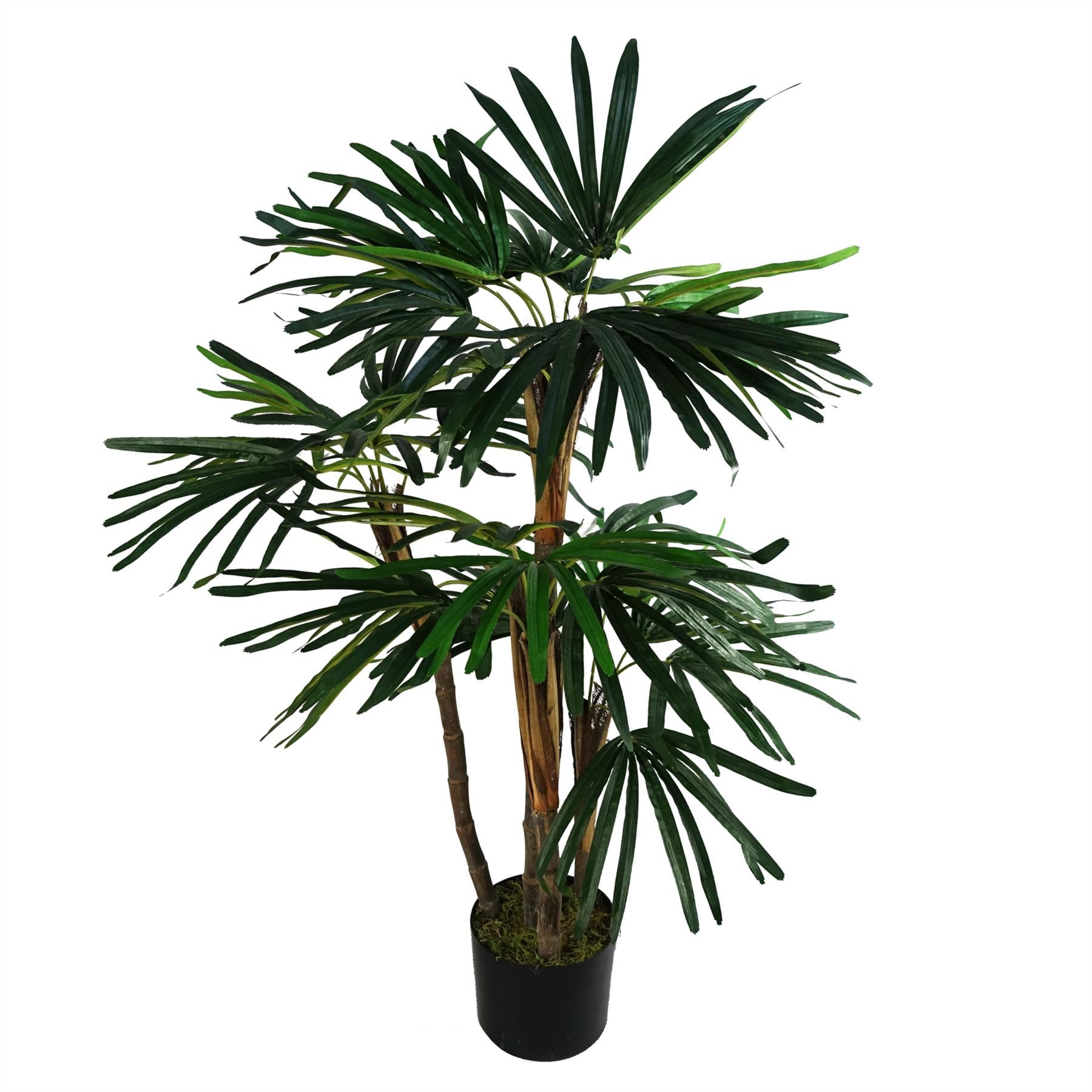 Leaf 100Cm Finger Palm Large Artificial Palm Tree