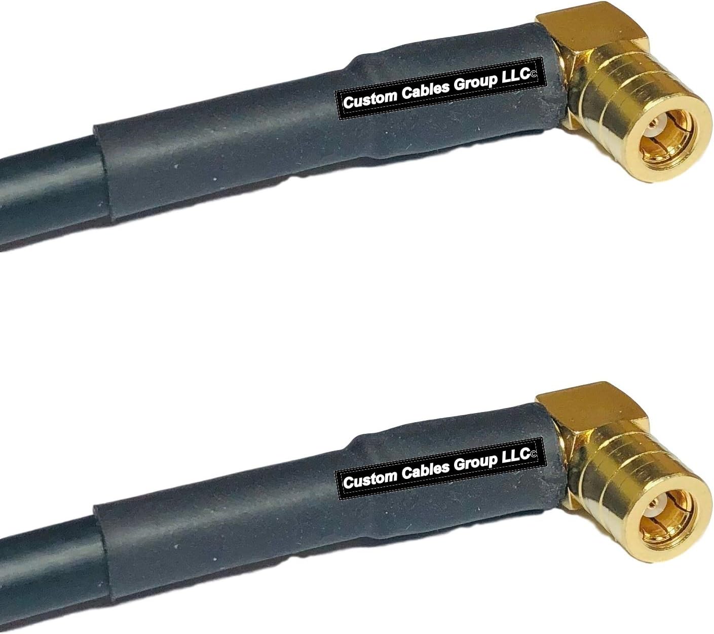 10 feet RG58 SMB Female Angle to SMB Female Angle RF Pigtail Coaxial Cable