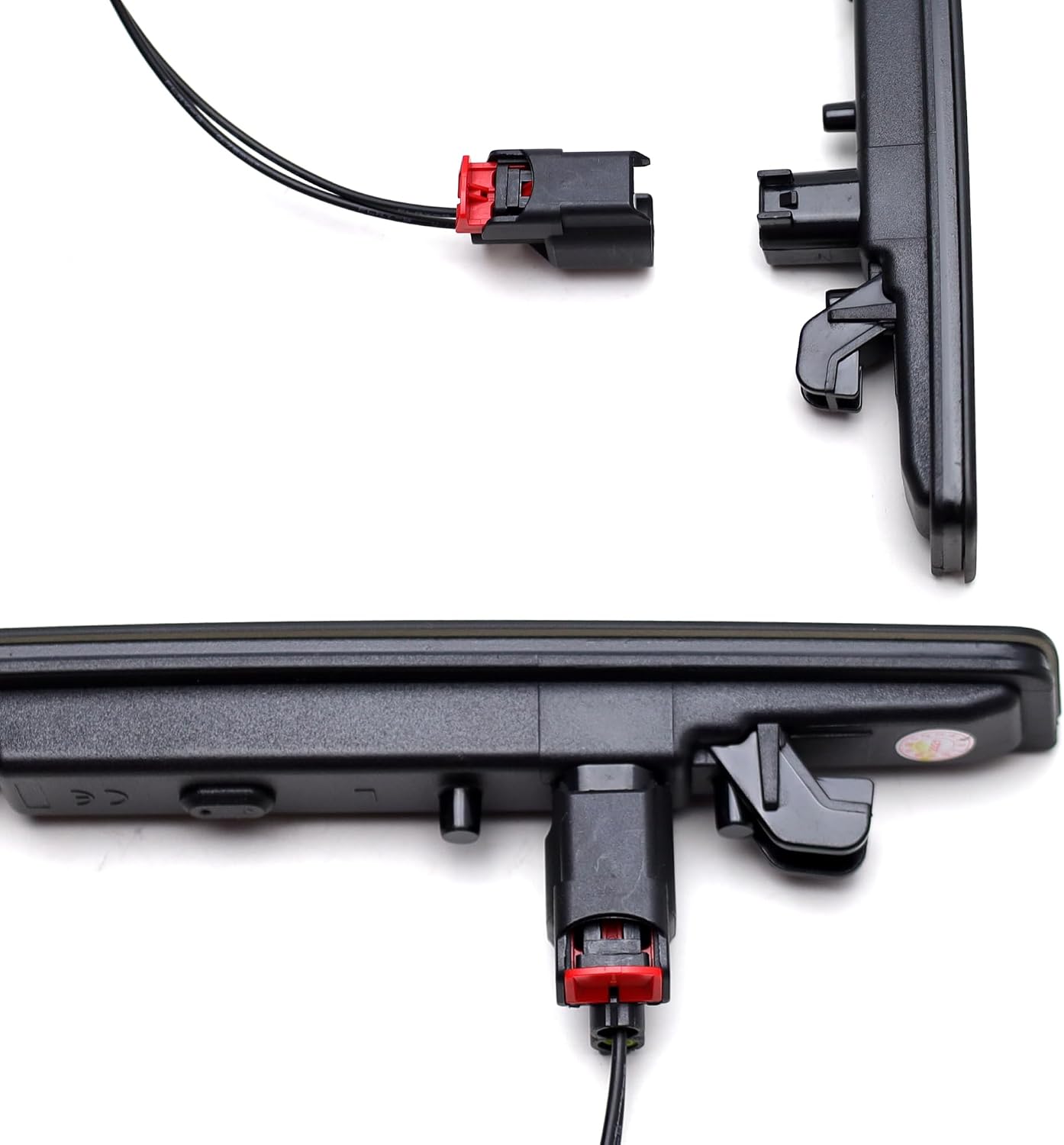 iJDMTOY Pair OEM-Spec Front & Rear Bumper Side Marker Lamp Assembly Power Cord Pigtail Connector Harness w/ 5-Inch Wiring Compatible with Dodge Challenger