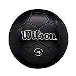 WILSON Traditional Soccer Ball - Size 4, Black