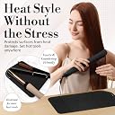 Professional Silicone Heat Resistant Styling Station Mat for All Hair Irons, Curling Iron, Straightener Pad, Iron Flat Hair, Waver, Hair Tools Appliances Hair Dryer Salon Tools Hair Stylist Black gallery image
