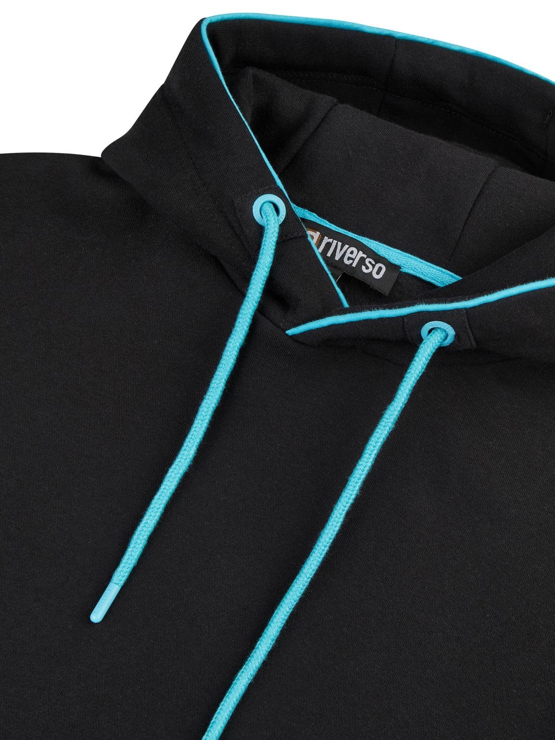 riverso Hoodie Herren Regular Fit RIVSandro Kapuzenpullover Pullover Braun