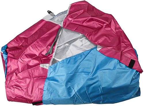 Miniatura 10 de Tienda de campaña ultraligera para mochileros y senderismo, refugio ligero para 1-2 personas con puertas dobles, malla de ventilación y poliéster