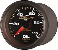 Vista 8 de Auto Meter 4921 Ultra-Lite II Manómetro de aceite 2.3125 pulgadas