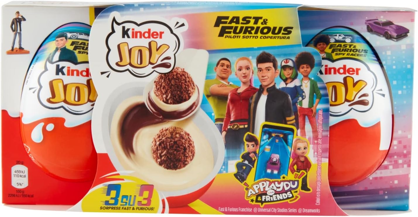 KinderJoy Harry Potter 3 x 20g