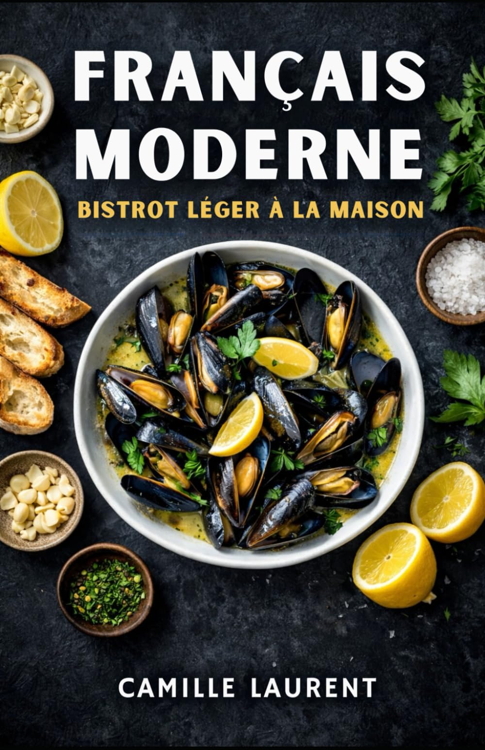 Français Moderne — Bistrot Léger à la Maison : 60 recettes françaises faciles, sauces légères, croque croustillant & plats de bistrot revisités: ... plus légers, accompagnements “bistrot chic”