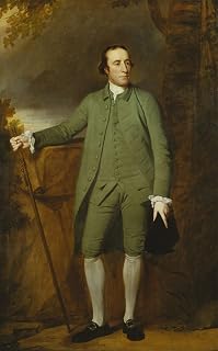 iiRTTFiRT Famous Prints Pictures Wall Print Artwork Portrait of George Morewood Standing in a Green Coat by George Romney Graffiti Painting for Home Decor 60x90cm