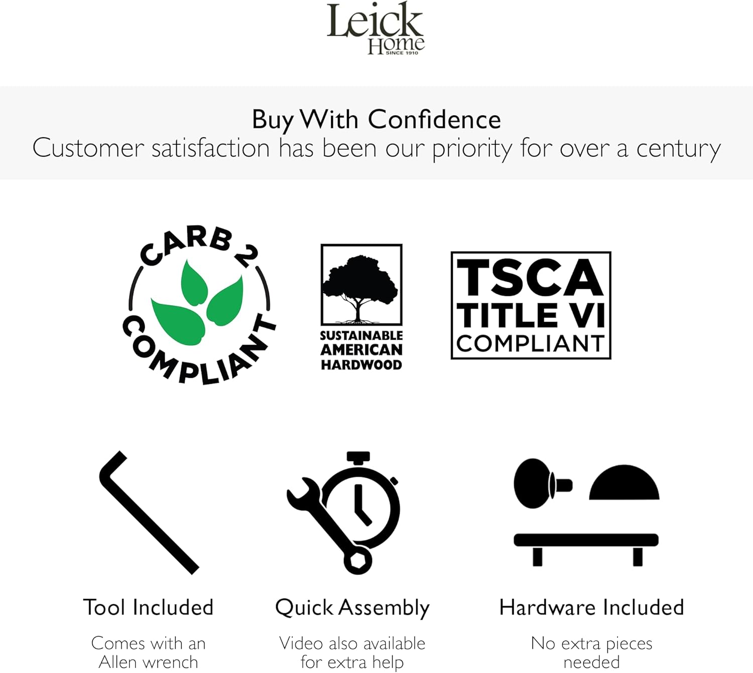 Leick Home Haven Ridge End Table, Solid Wood, 1 Storage Drawer, Bottom Display Shelf, Narrow, Easy-Assembly, Medium Oak, 24.0 in. L x 10.0 in. W x 24.0 in. H, 9017-MED