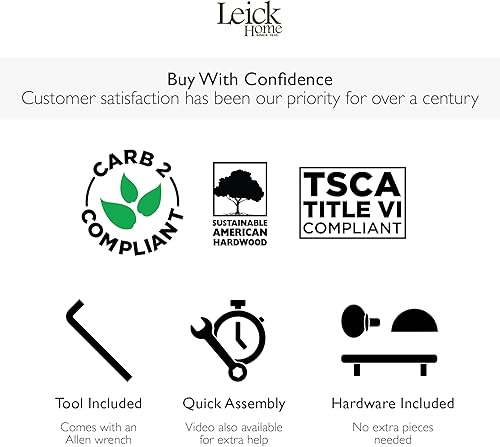 Miniatura 22 de Leick Home 10036 Mesa auxiliar redonda de cristal con estante, cereza chocolate y vidrio tintado Roble chocolate/vidrio,Gris (rustic gray),Roble