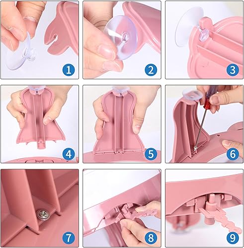Miniatura 5 de awagas Máquina de tejer, máquina de tejer de 48 agujas con contador de filas, máquina de tejer automática circular inteligente, kit de máquinas de