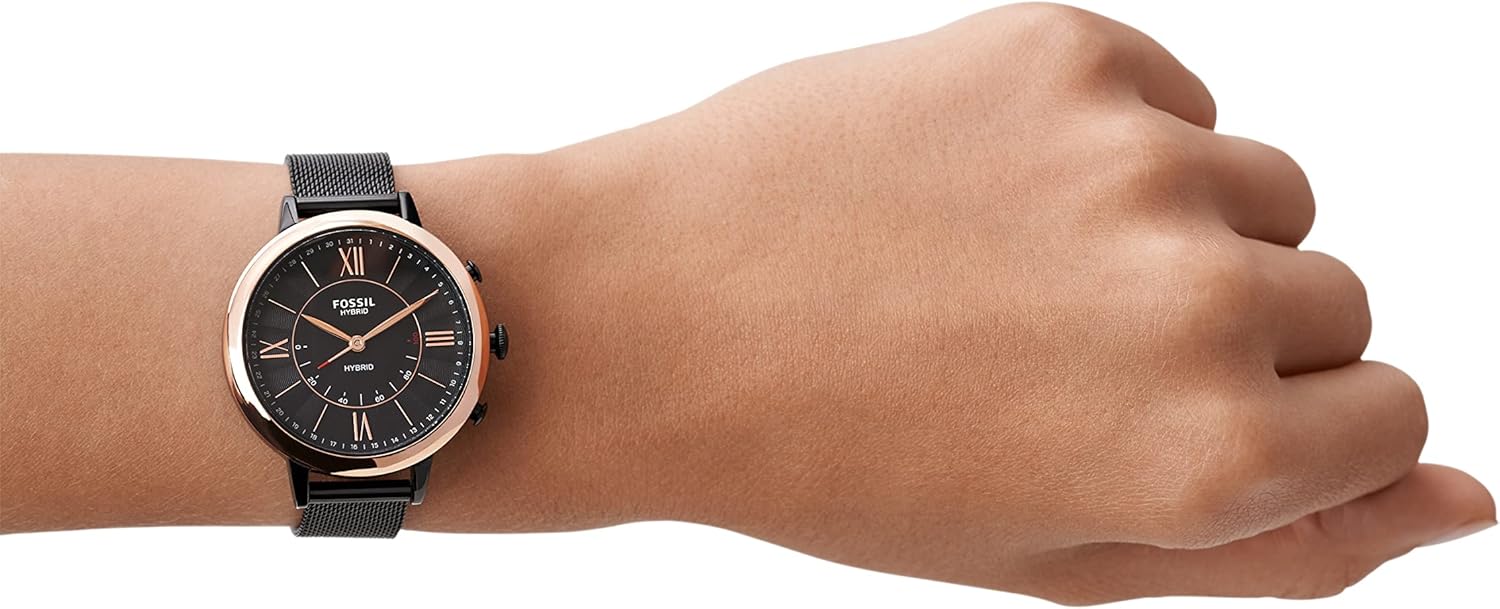 Buy Fossil Women S Jacqueline Stainless Steel Hybrid Smartwatch With Activity Tracking And Smartphone Notifications Online In Taiwan B07hb9cxbj