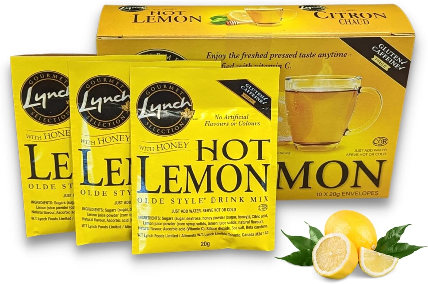 Lynch Foods Limited Old Style Drink Mix Hot Lemon with Honey 1