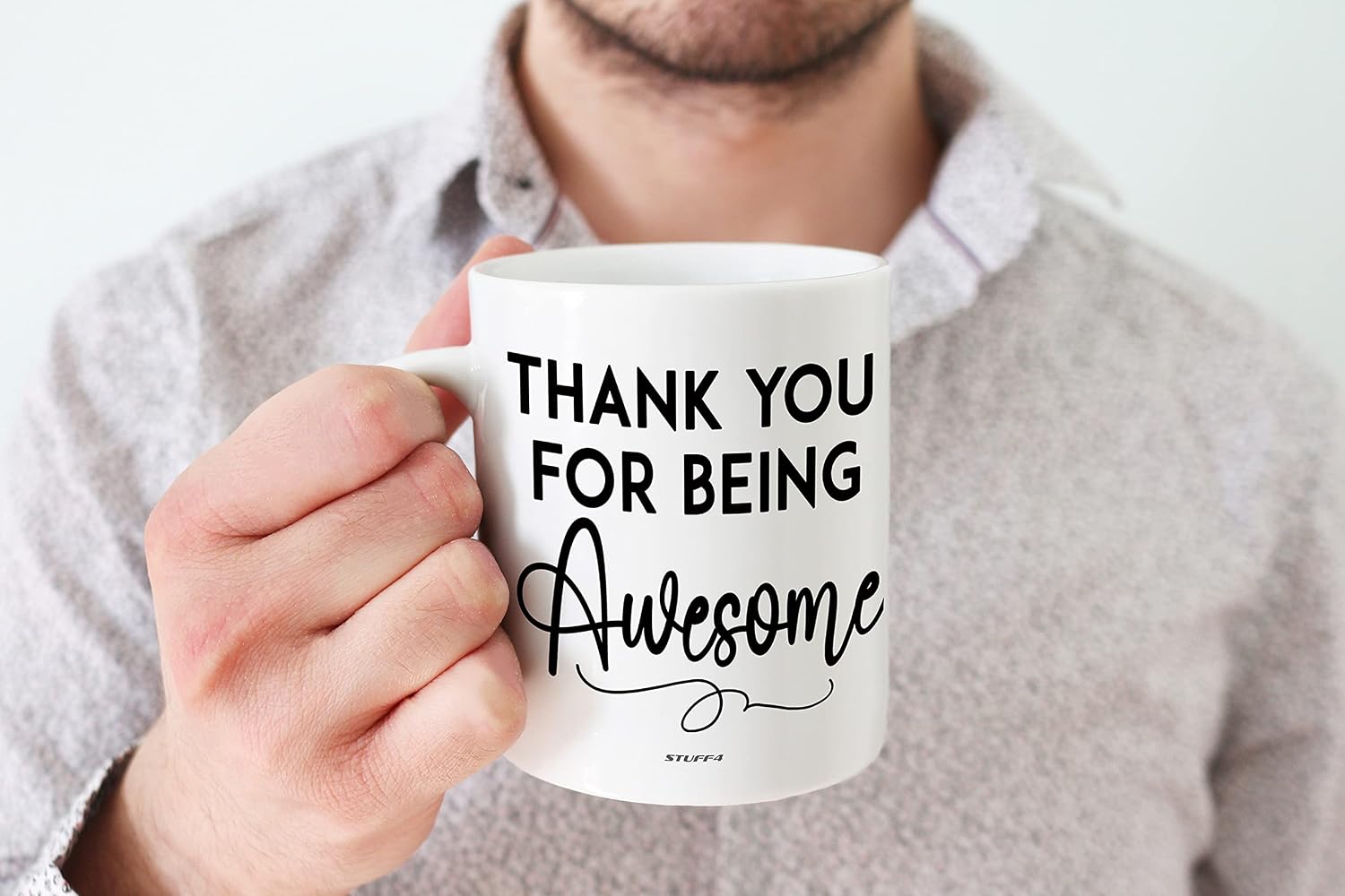 Thank You for Being Awesome 11oz Ceramic Dishwasher Safe Premium Mugs, Thank You Gift, Thinking of Gifts - Image 5
