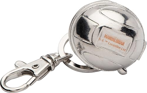 Vista 4 de Llavero 3D de Star Wars Grogu, diseño oficial de Disney+ Lucafilms The Mandalorian Series 3, Grogu, también conocido como Baby YodaThe Child