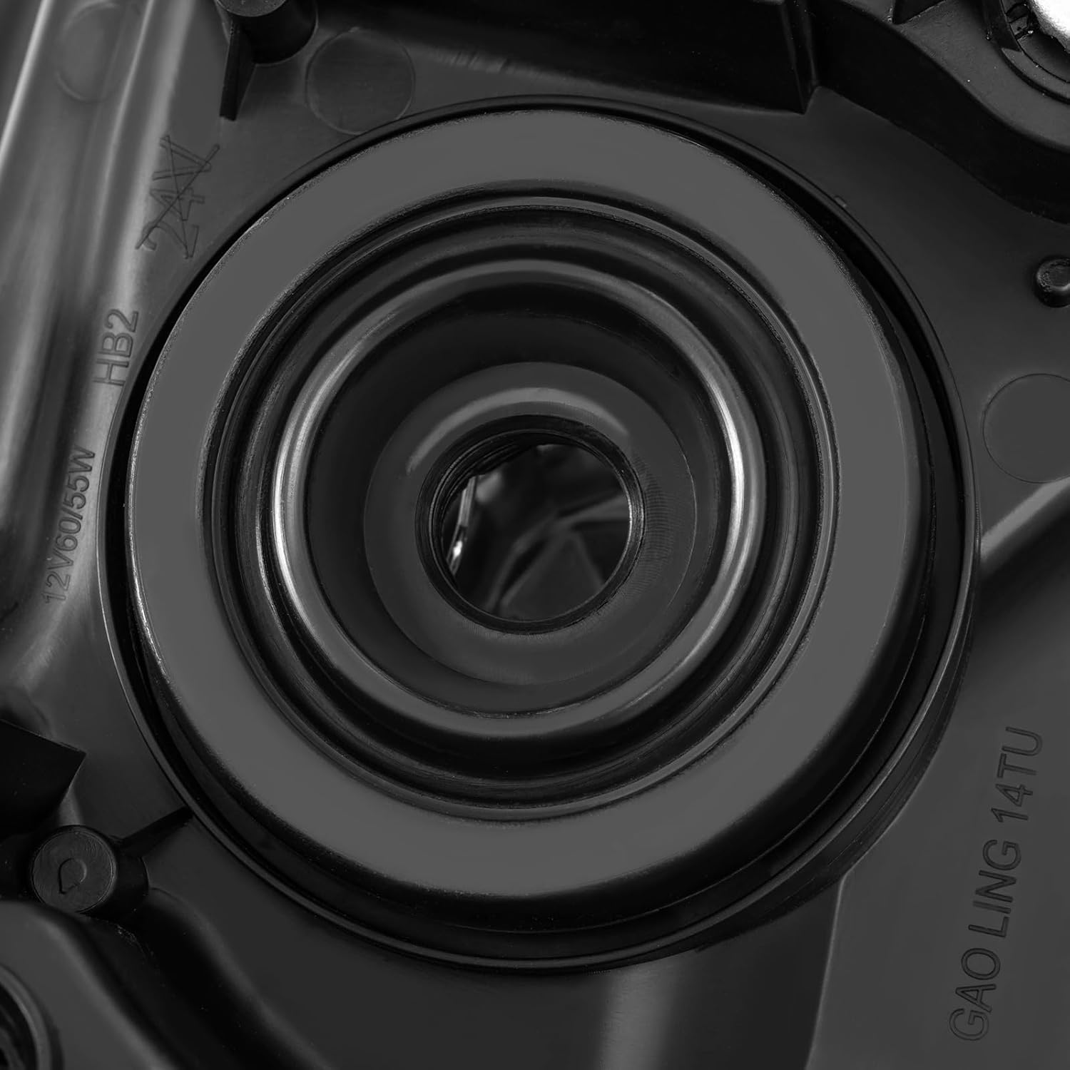 MOSTPLUS Headlight Assembly Compatible for 2014-2021 Toyota Tundra (Excl. Models with Led strips/Adjustable Leveling Dial) Front Lamp Chrome Housing Clear Lens Clear Corner (set of 2)