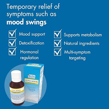 Guna Mood Natural Homeopathic Relaxation Aid - 1 Ounce