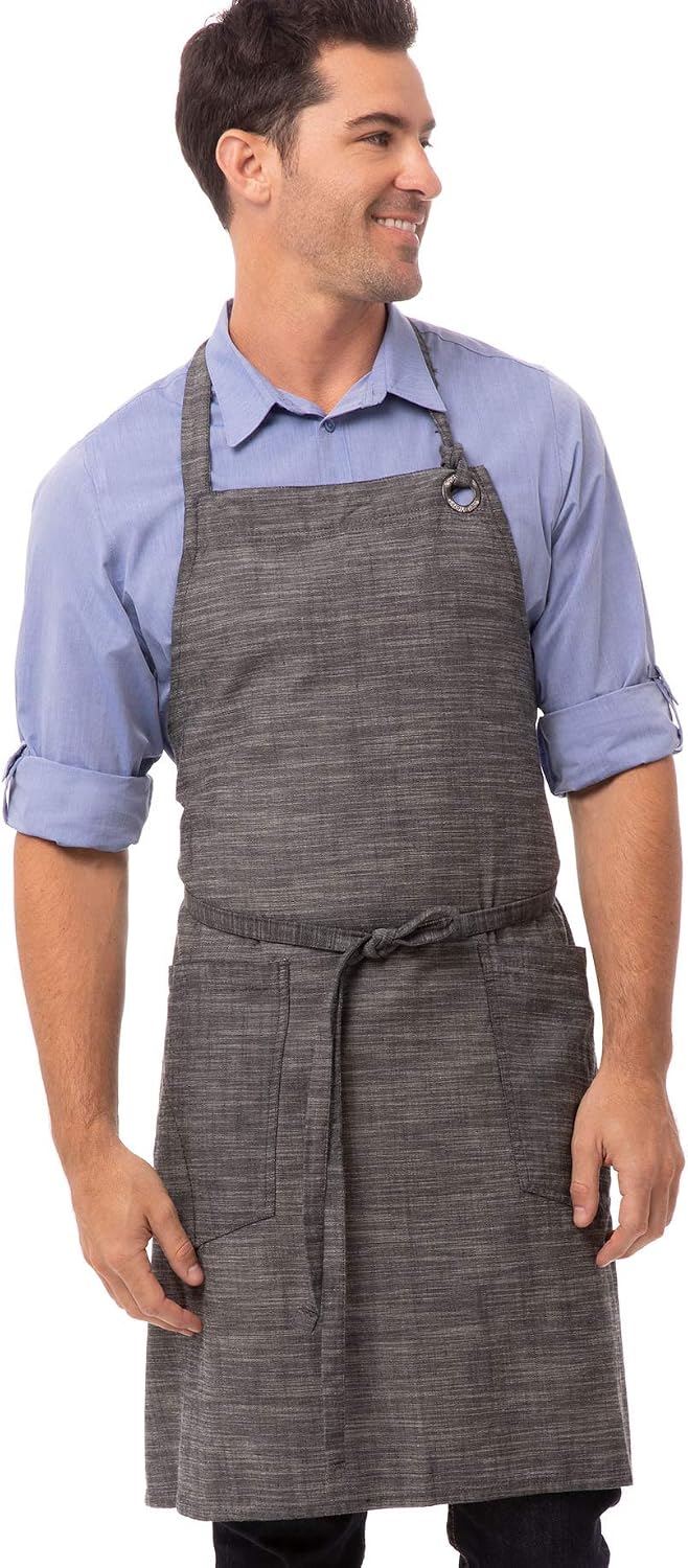 Chef Works Custom Unisex Corvallis Bib Apron