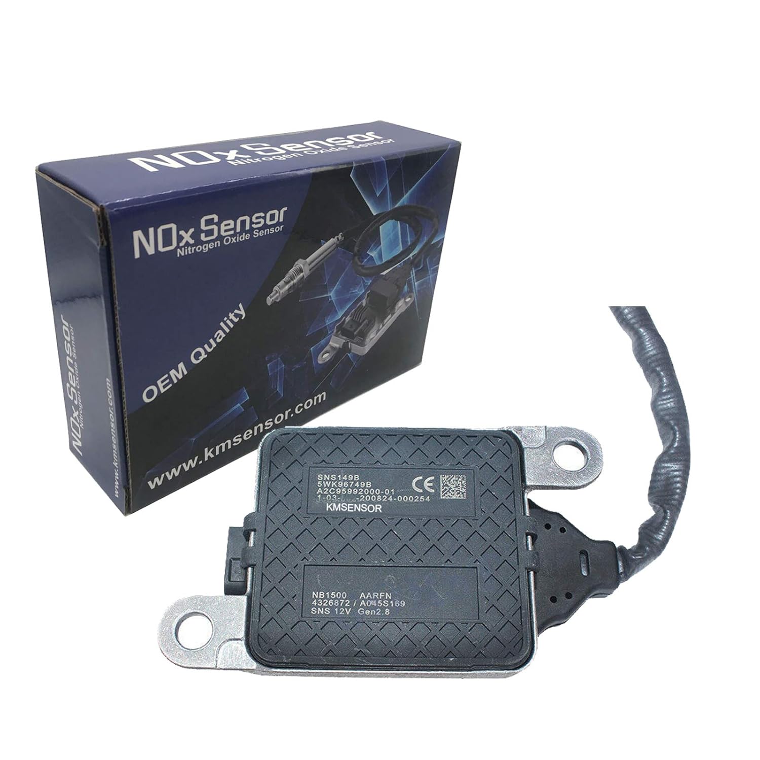 Brand 5WK9 6749B Output Nitrogen Oxide Sensor NOX Sensor 4326872RX 4326872 fit for 2019-13 Cummins ISX 15.0L ISX 11.9L