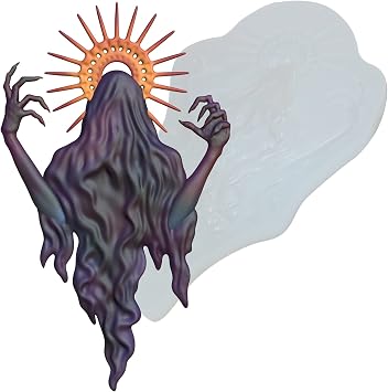 Micah Ulrich Dark Grim Reaper Epoxy Resin Silicone Mold for Fondant Sugar Craft, Cake Topper Decorating, Polymer Clay, Plaster
