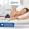 مرتبة BMM 80 x 200 سم مرتبة مريحة 23 H2 متوسطة الرغوة الباردة مرتبة Oeko-Tex مريحة معتمدة 7 مناطق ارتفاع المرتبة 23 سم مرتبة مصنوعة في ألمانيا