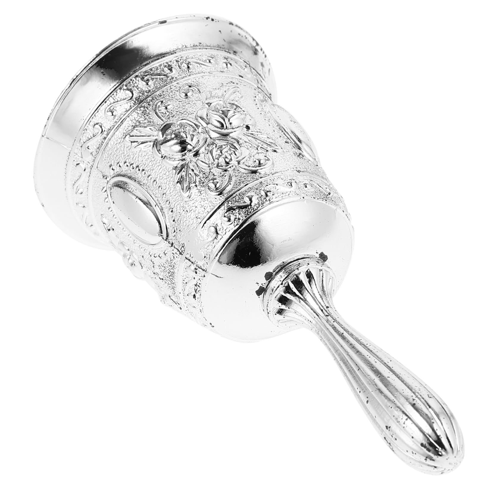 DOITOOL 5 Piezas Campana de Mano de Metal con Ergonómico Campana de Servicio para Escuela Sonido y Duradero para Atención Cliente