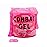 Combat Gel Glitter extreme hold hair gel (500ML, Strawberry Banana)