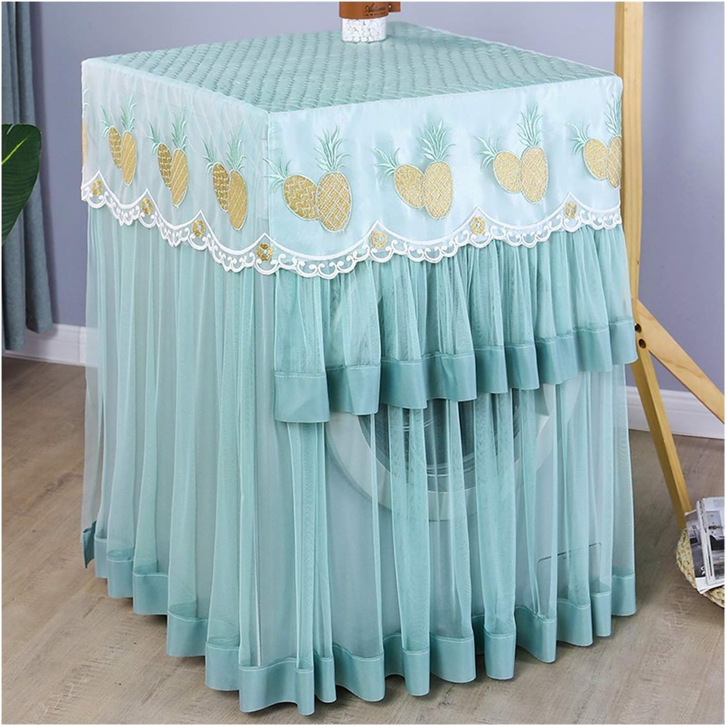 Washing Machine Cover Dust Resistant Washing Machine Cover ， Fit for Most Front-Loading Machine，Cover on 3 Sides-Maximum Protection Washer and Dryer Covers