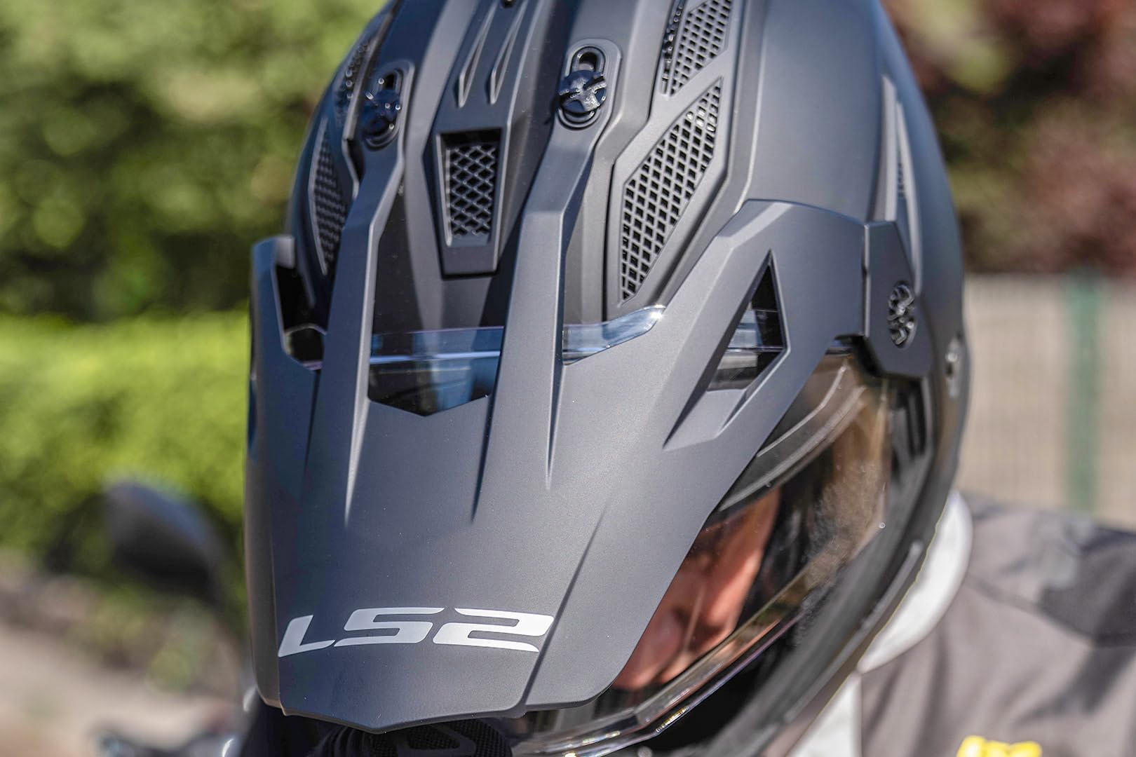 LS2 Unisex Pioneer Ii Noir Mat Motocrosshelme