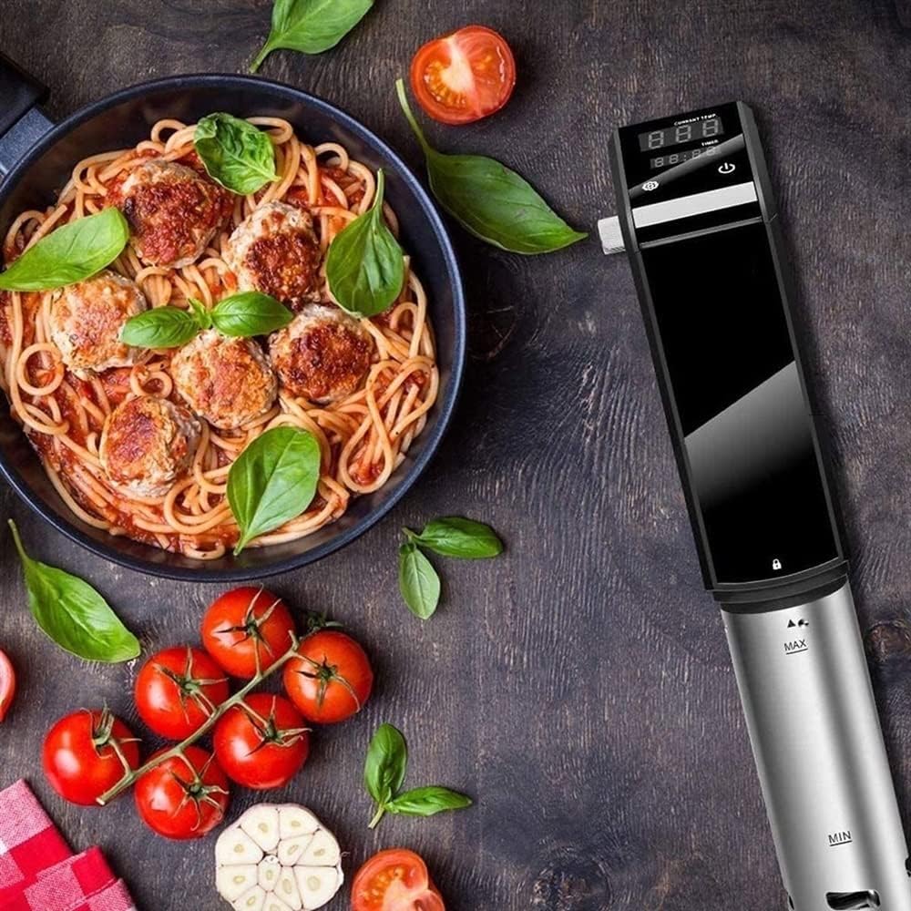 TOEWOE Sous Vide Cooker, Fast-Heating Sous Vide Machine, IPX7 Waterproof Precision Immersion Circulator with Digital Timer & Temperature Control for Kitchen Cooking