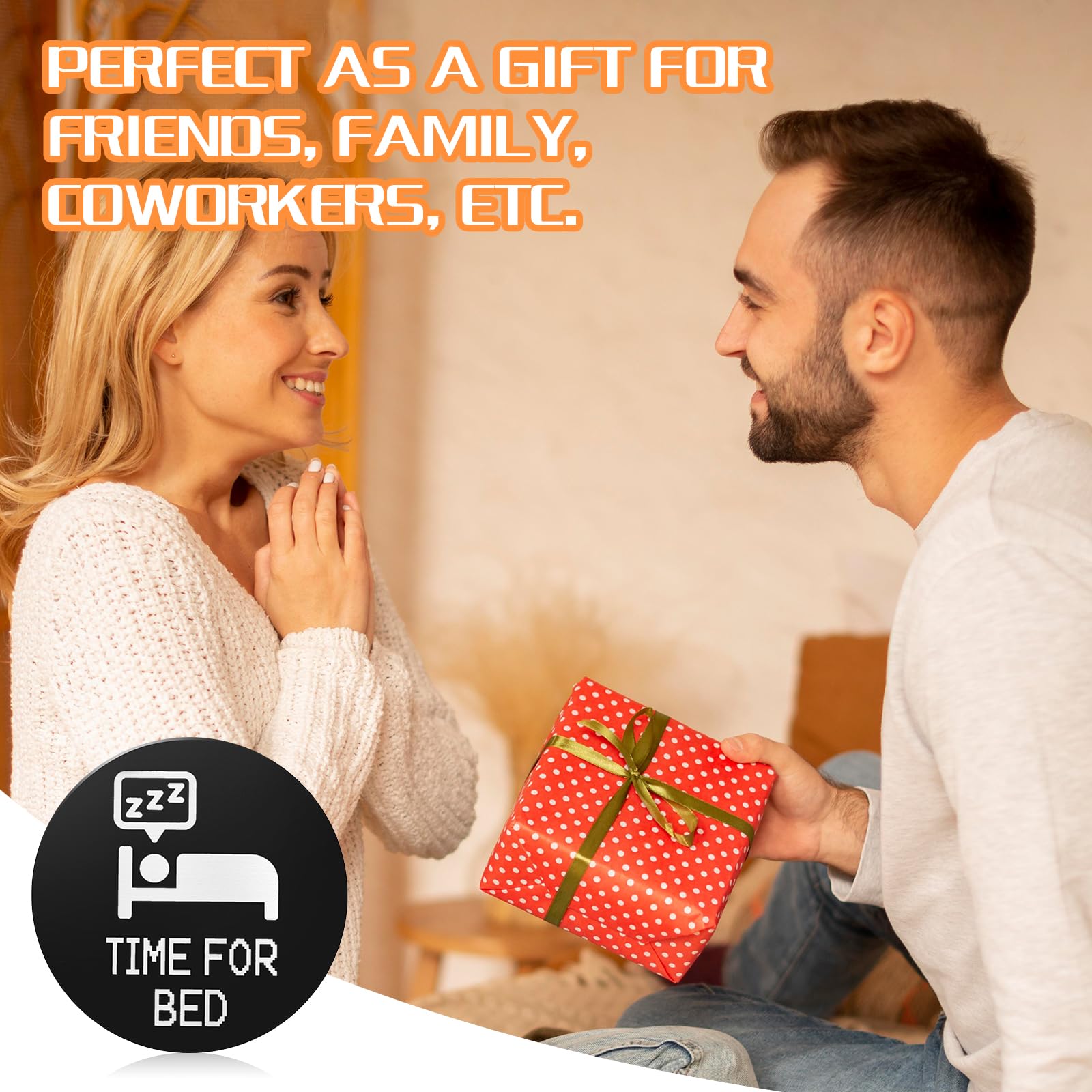 Amazon | Amaxiu 面白いデシジョンコイン 3個 - ベッドの時間/もう1つのゲーム、ノベルティ意思決定者コインレザーポケットトークン  ステンレススチール Destiny Flip キーチェーン ゲーム愛好家へのギフト(ブラック) | ジョーク・どっきり | おもちゃ