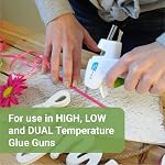 Adtech 220-34ZIP100 Multi Temp Mini Hot Glue Sticks, 4-Inch, 100-Pack, Clear